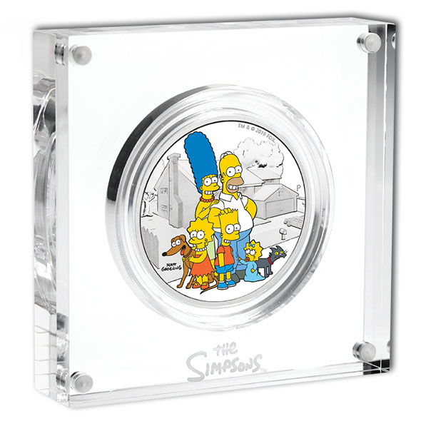 Acrylbox 2 Oz Silber Proof 2019 kaufen und verkaufen Motiv Family