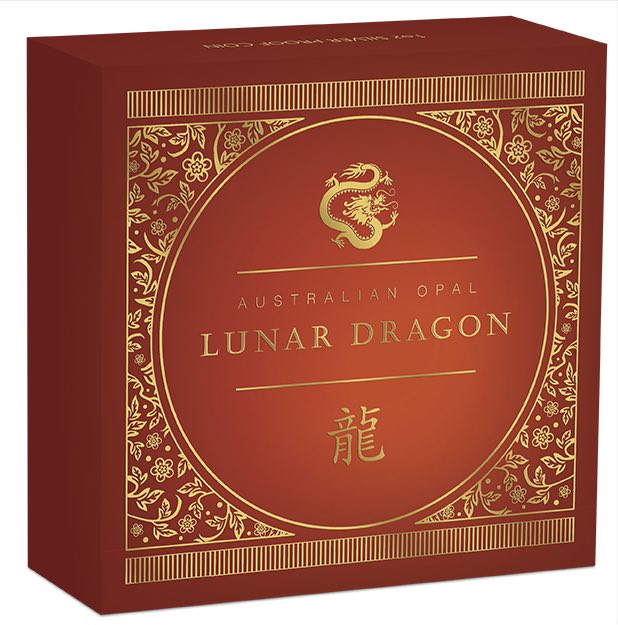 Umverpackung Lunar Drache Opal 2024