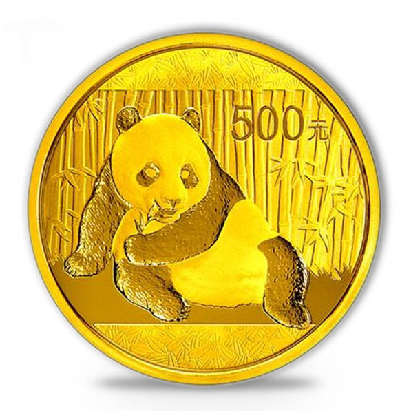 China Panda 2003 1/2 Oz Gold