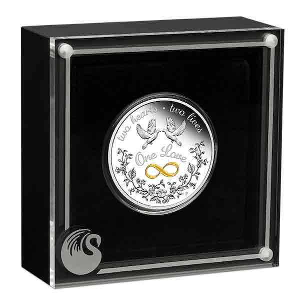 Sammlerbox 1 Unze Silber One Love