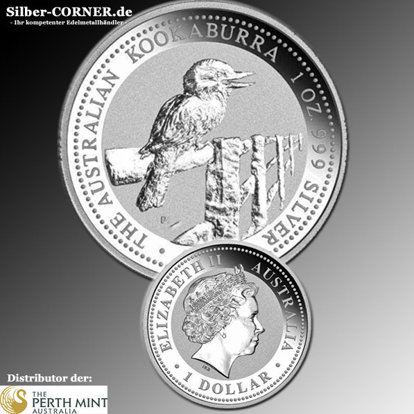 1998 Silber Kookaburra 1 Oz