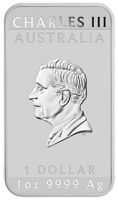 1 Dollar Drache Rectangular 1 Unze Silber 2025