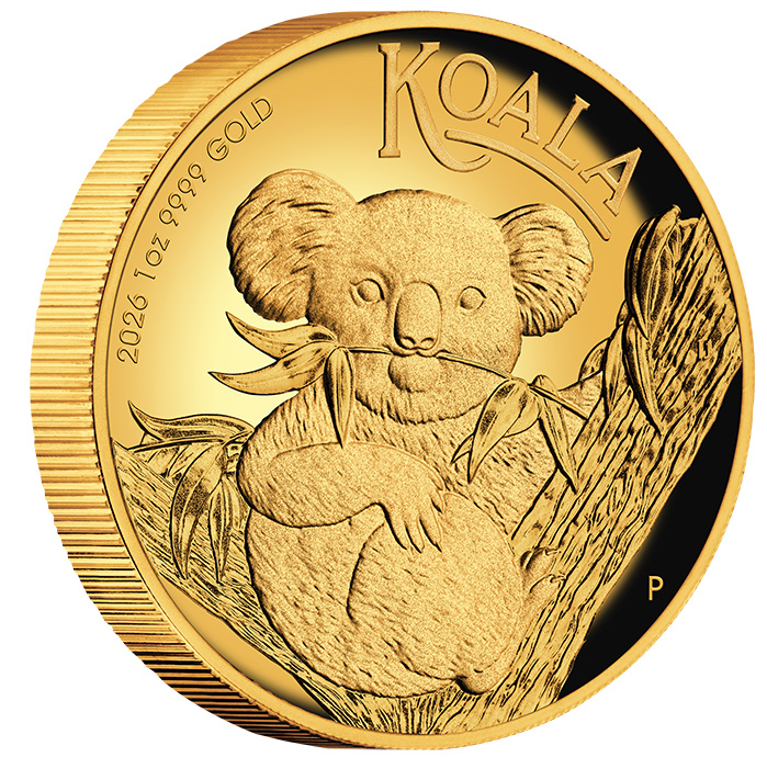 Australien Koala 1 Oz Gold High Relief 2026 kaufen und verkaufen 