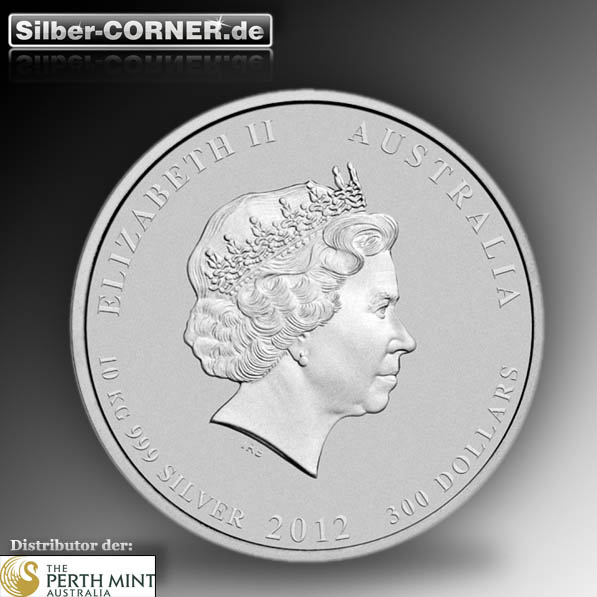 10 KG Lunar Silber 2012