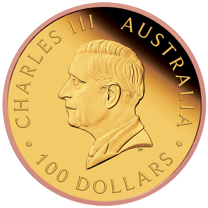 100 Dollar Reverse Gilded 2025