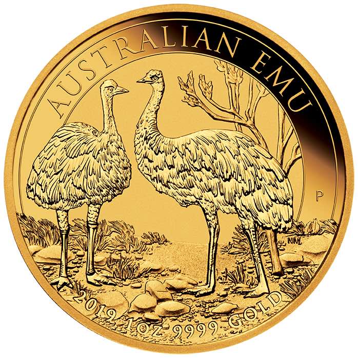Australien EMU 1 Unze Goldmünze 2019 kaufen & verkaufen