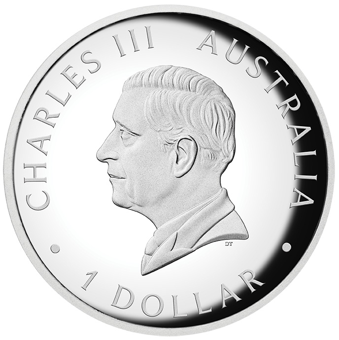 Kangaroo 1 Dollar Silber High Relief 2026