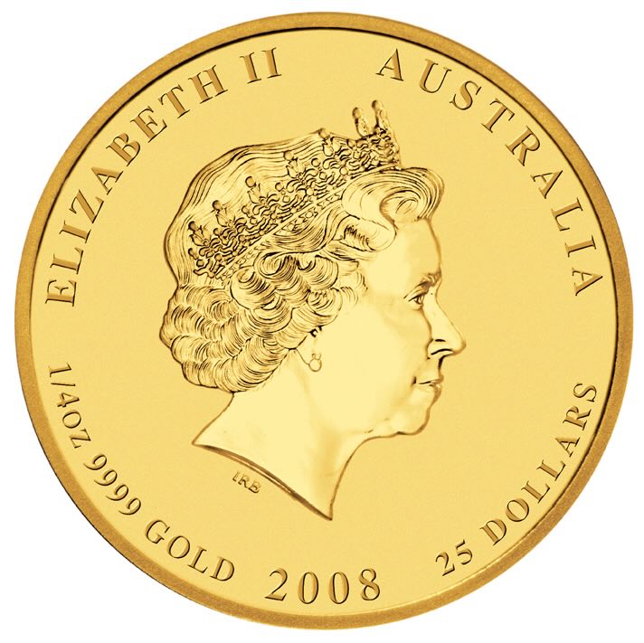 25 Dollar Australien Lunar 2 Maus 2008