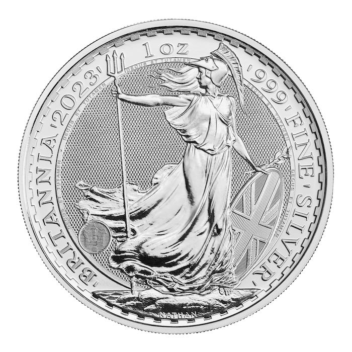 Britannia 1 Unze Silbermünze 2023