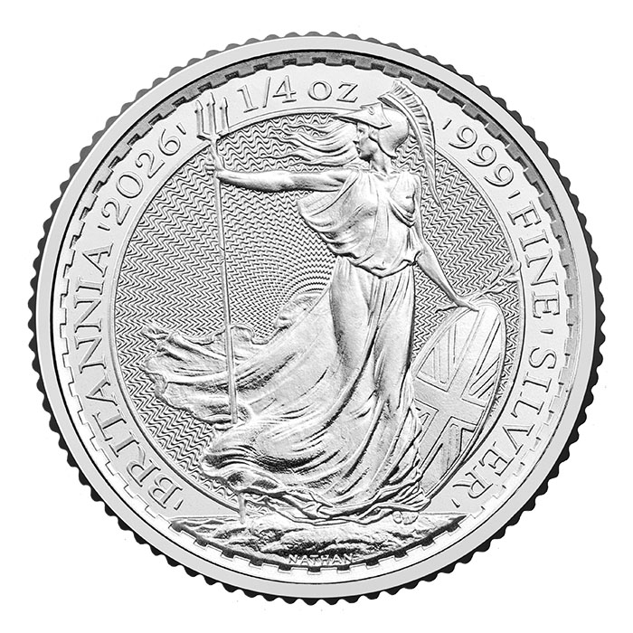Britannia 1/4 Unze Silbermünze 2026 kaufen & verkaufen 