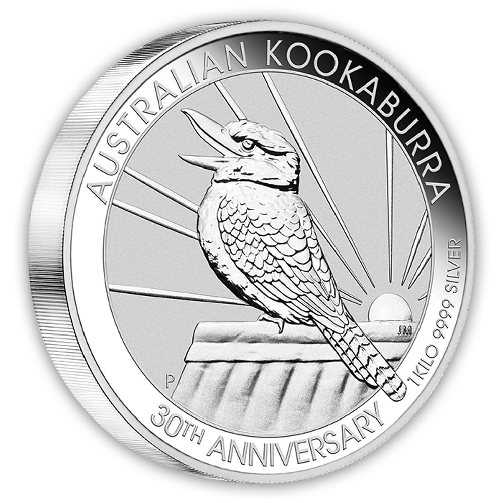 Kookaburra 1 KG Silbermünze 2020