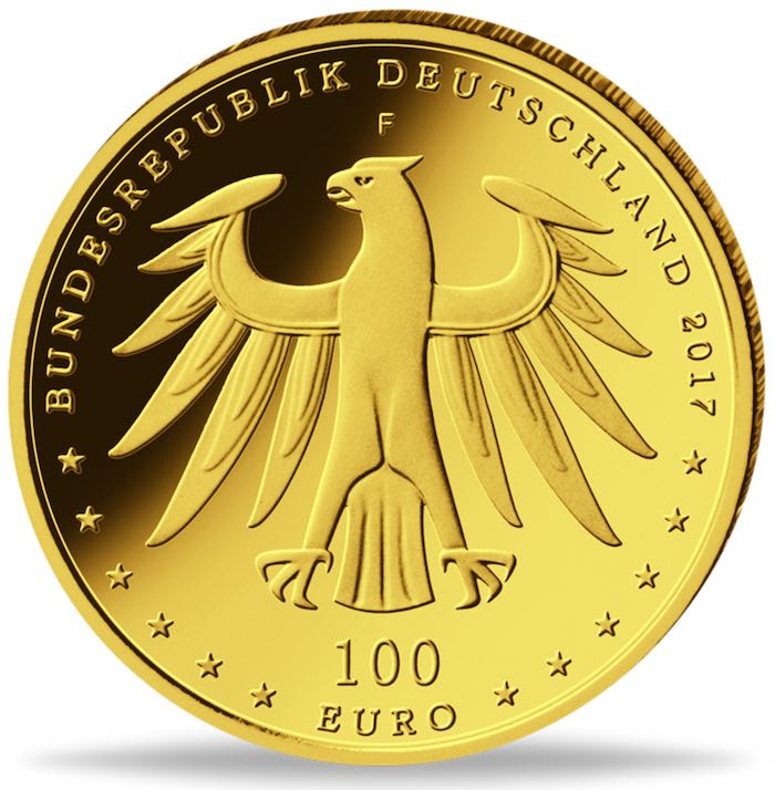 Bundesadler 100 Euro 2017 Luthergedenkstätten