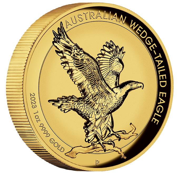 Wedge Tailed Eagle 1 Unze Gold 2023