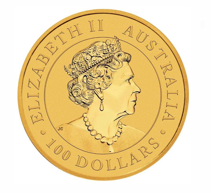 Australien Nugget Little Hero 1 Unze Gold 2022 Wertseite