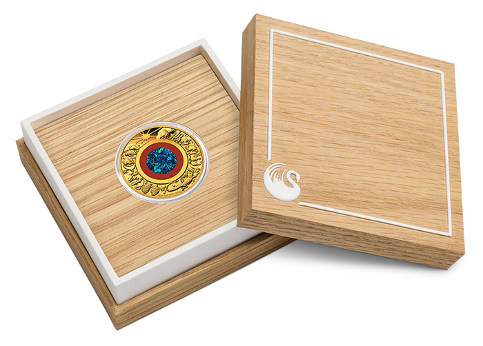 Sammlerbox Perth Mint Wonders of Australia Opal Gold