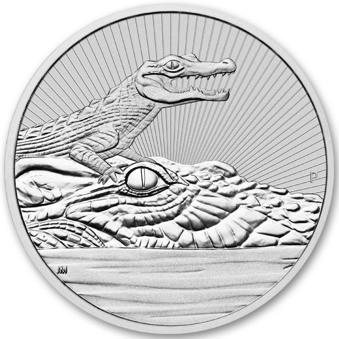 Next Generation 2 oZ Silber Krokodil 2019