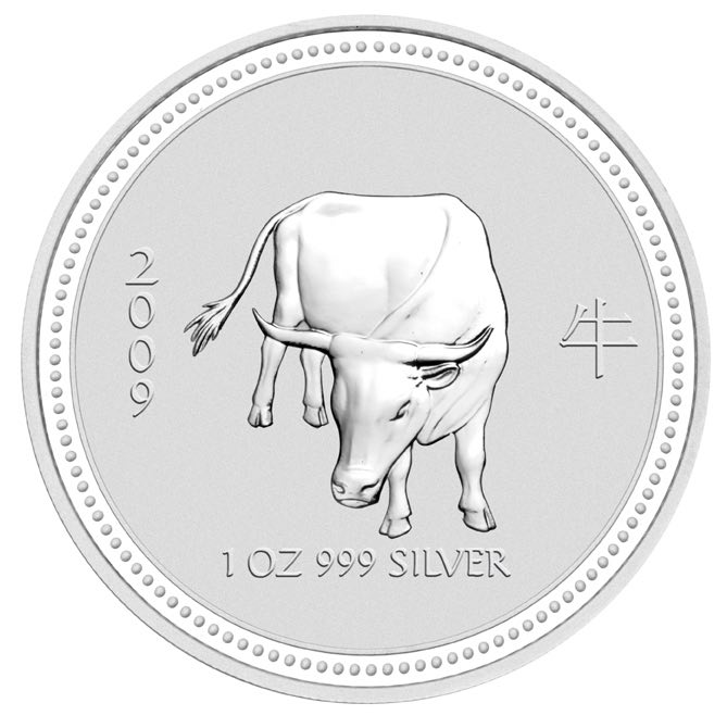 Lunar Ochse 1 KG Sliber Lunar I 2009