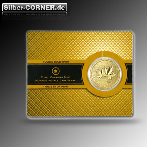Maple Leaf 1 Unze Gold Bilster 2008