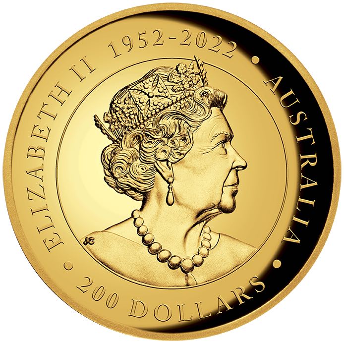 200 Dollar Känguru 2013 Goldmünze 