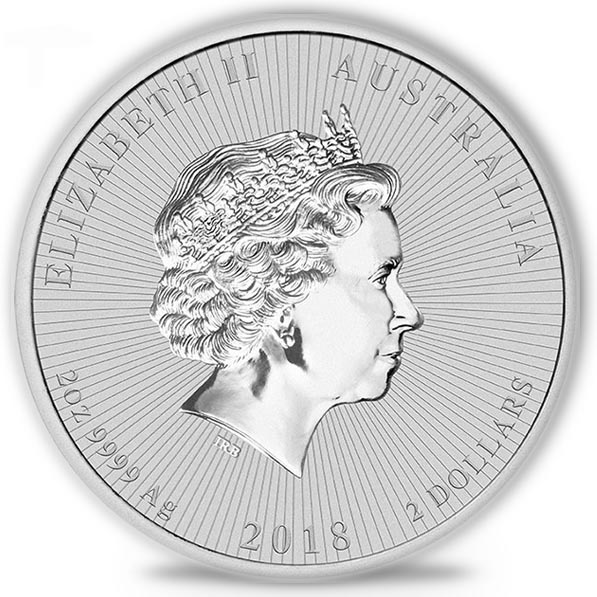 2 Dollar Piedfort Next Generation Koala Silbermünze