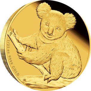 Koala 1/25 Oz Gold Proof Münze 2009