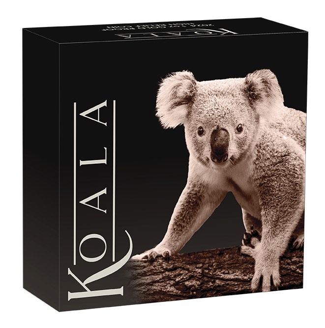 Umverpackung High Relief Goldmünze Koala 2024