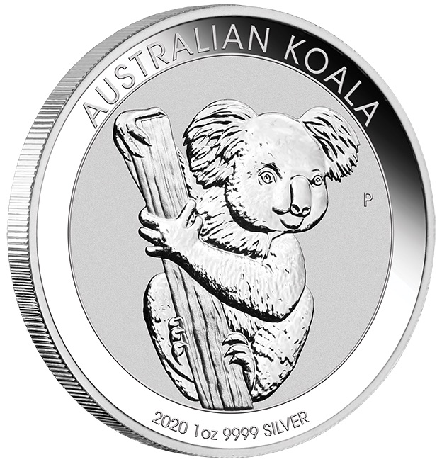 Koala 1 Unze Silbermünze 2020