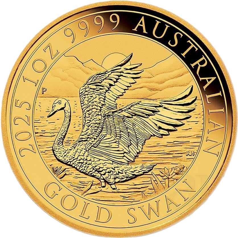 Australien Schwan 1 Unze Goldmünze 2025