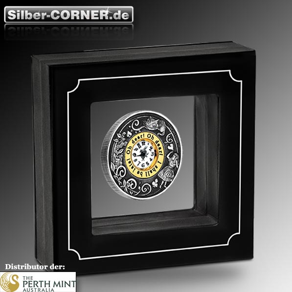 Aufstellen Alice im Wunderland 2 Oz Silber Antik