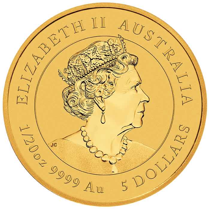 5 Dollar Lunar Ochse Goldmünze 2021