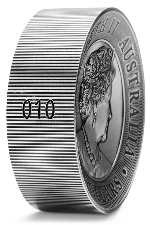 Randansicht Great Barrier Reef 2 KG Silbermünze 2021