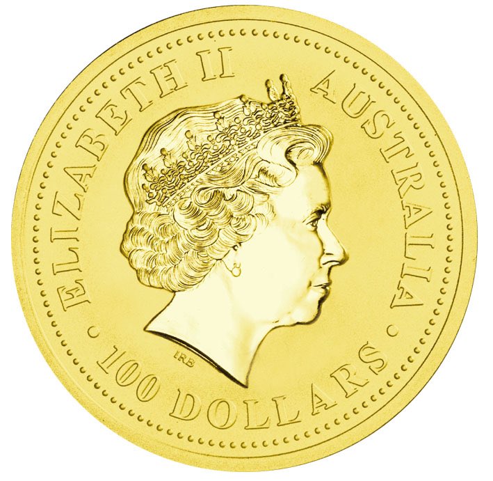 100 Dollar Drache Goldmünze Perth Mint 2000
