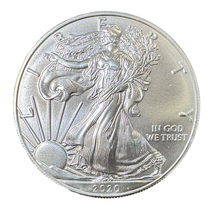 1 Oz Siber American Eagle Regelbesteuert