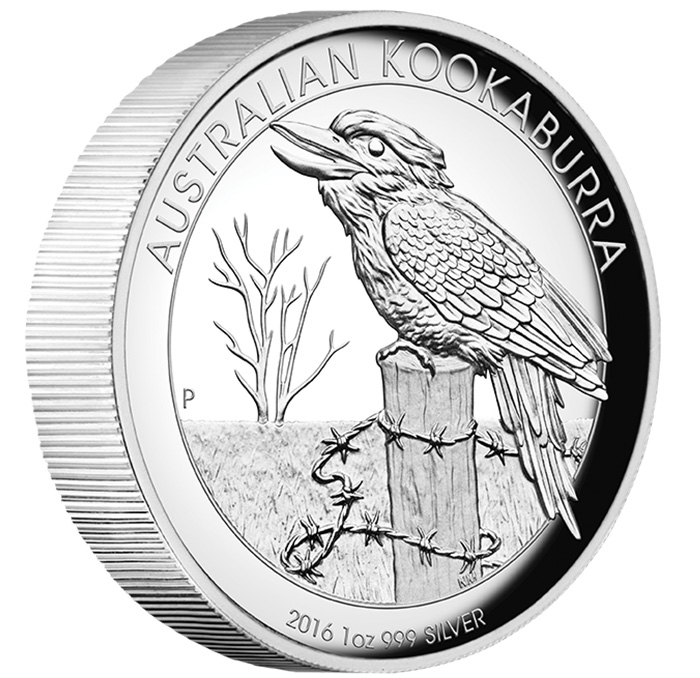 Kookaburra 1 Oz Silber 2016 High Relief