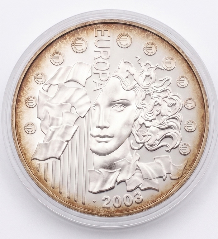 Europa B Ware 1 KG SILbermünze 2003
