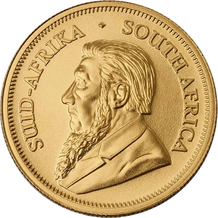 Krügerrand 1/4 Unze Gold 2026 Avers Porträt Paul Kruger