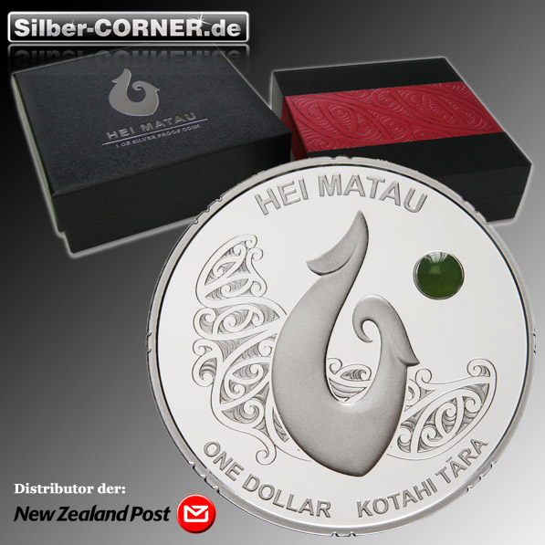 Hei Matau Silbermünze kaufen 1 Unze 2012