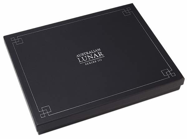 Perth Mint - Lunar 3 Sammlerbox 1 Unze Goldmünzen (leer)