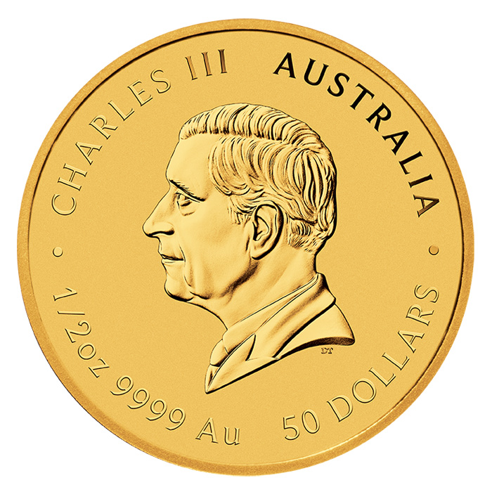 Lunar 3 Ziege 50 Dollar Gold 2027