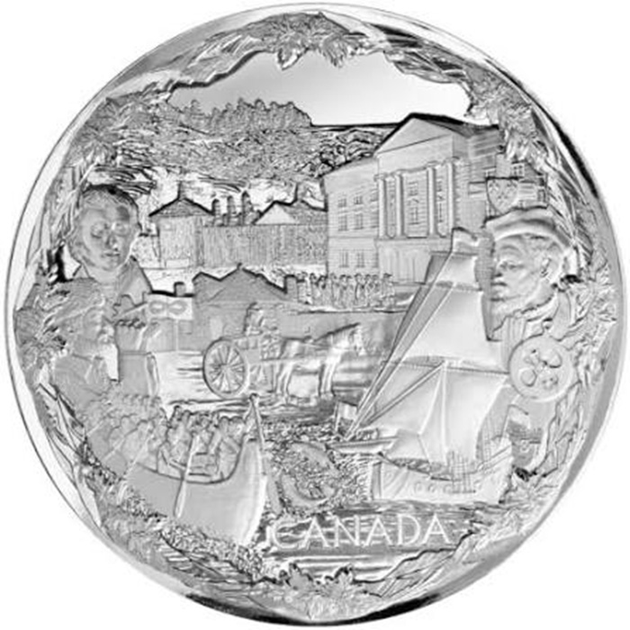 Towards Confederation 1 KG Silber Proof 2008