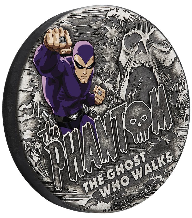 The Phantom 2 Oz Silber Antik 2023 + Box + COA*