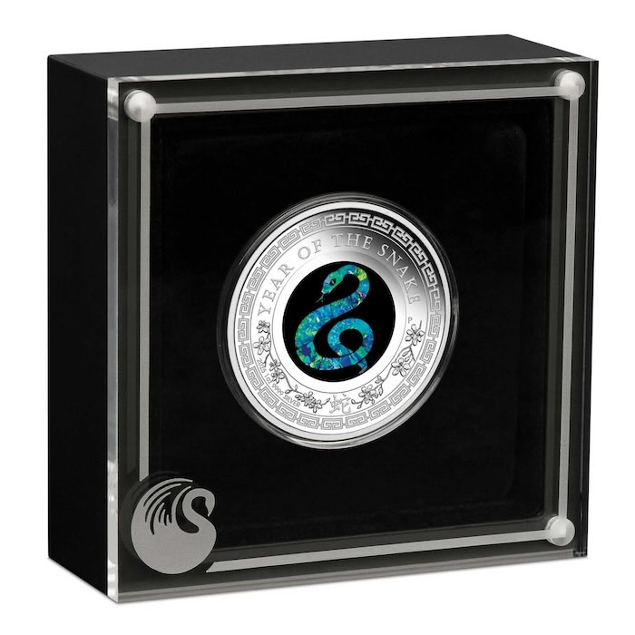 Lunar Opal 1 Unze Schlange Box 2025