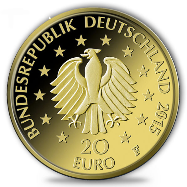 20 Euro Deutscher Wald 2015