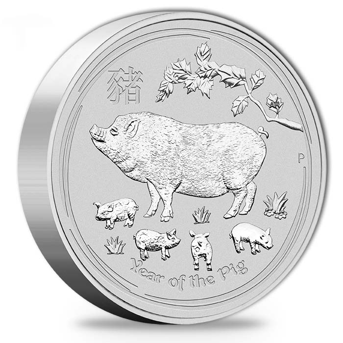 Lunar II Jahr des Schwein 10 kg Silber 2019 kaufen Silber-CORNER.de