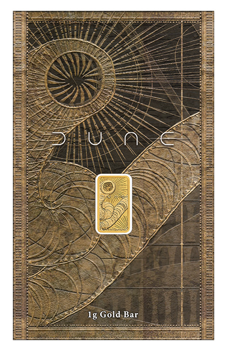 Dune 1 Gramm Goldbarren 