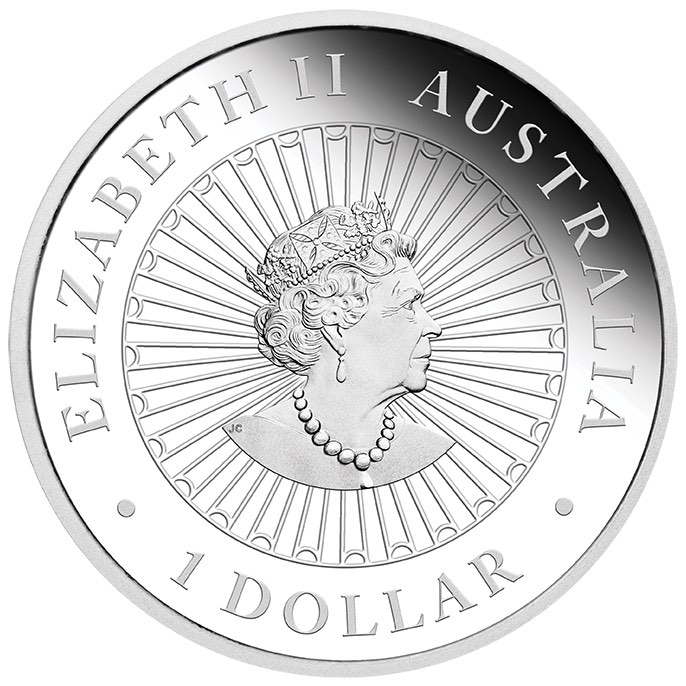 1 Dollar Opal Maus Perth Mint