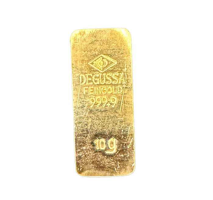 0g Goldbarren von LBMA-Herstellern wie Degussa ohne Originalverpackung bei Silber-CORNER.de.
