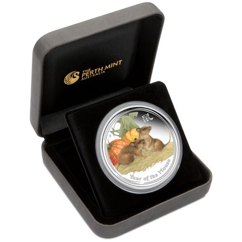 2020 Perth Coin Show Special 2 Oz Silber Maus*