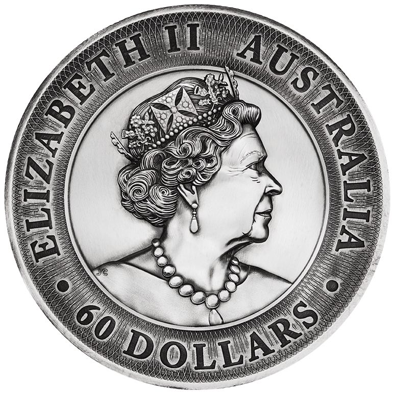 60 Dollar Great Barrier Reef Silbermünze 2021