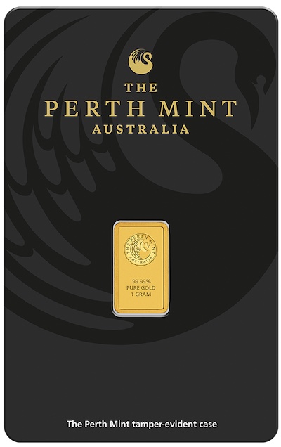 Perth Mint 1 Gramm Goldbarren 